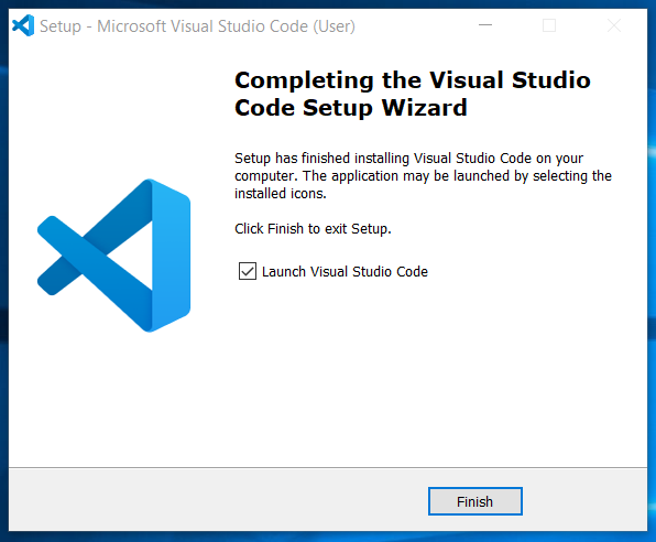 Installed Visual Studio Code