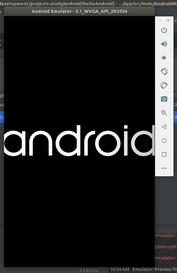 Android Studio AVD Launch