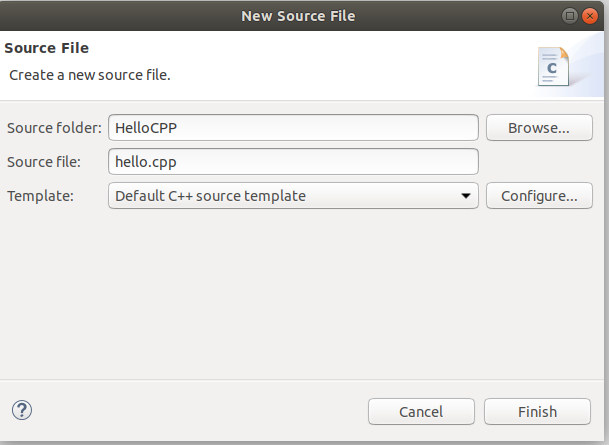 Eclipse - C/C++ - File Settings