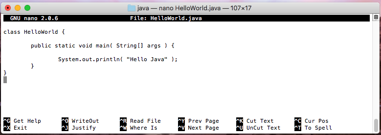 OpenJDK HelloWorld