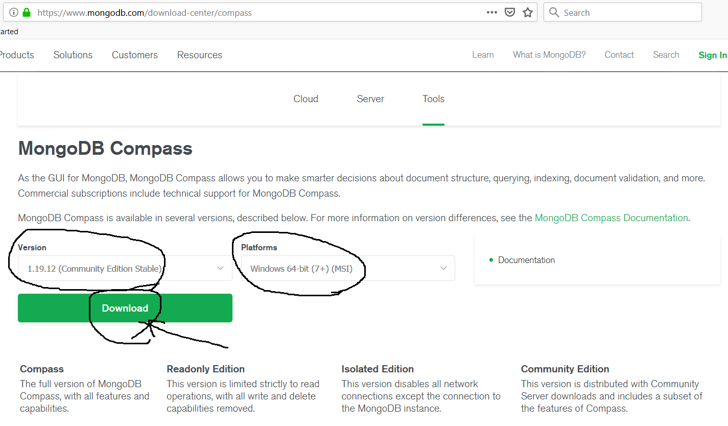MongoDB Compass Download MongoDB Compass Download