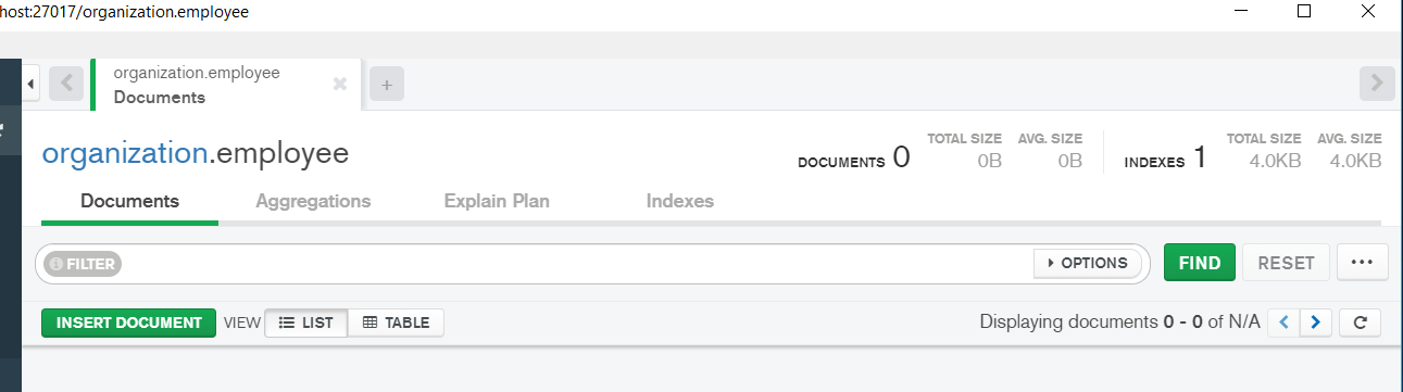 MongoDB Compass Documents MongoDB Compass Documents