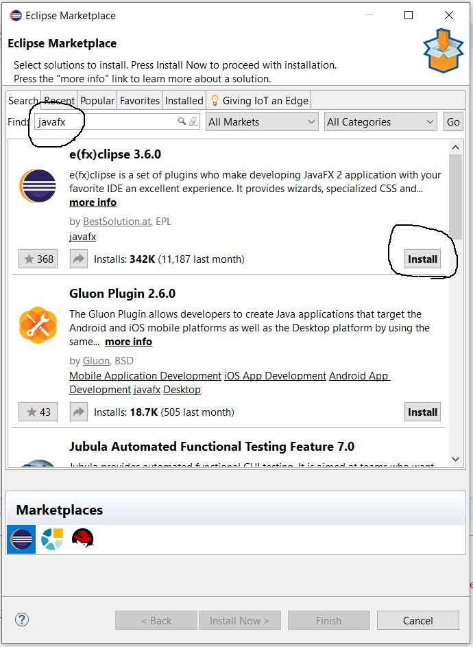 JavaFX - e(fx)clipse JavaFX - e(fx)clipse