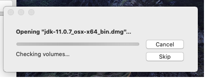 Java 11 - Mac - Installer