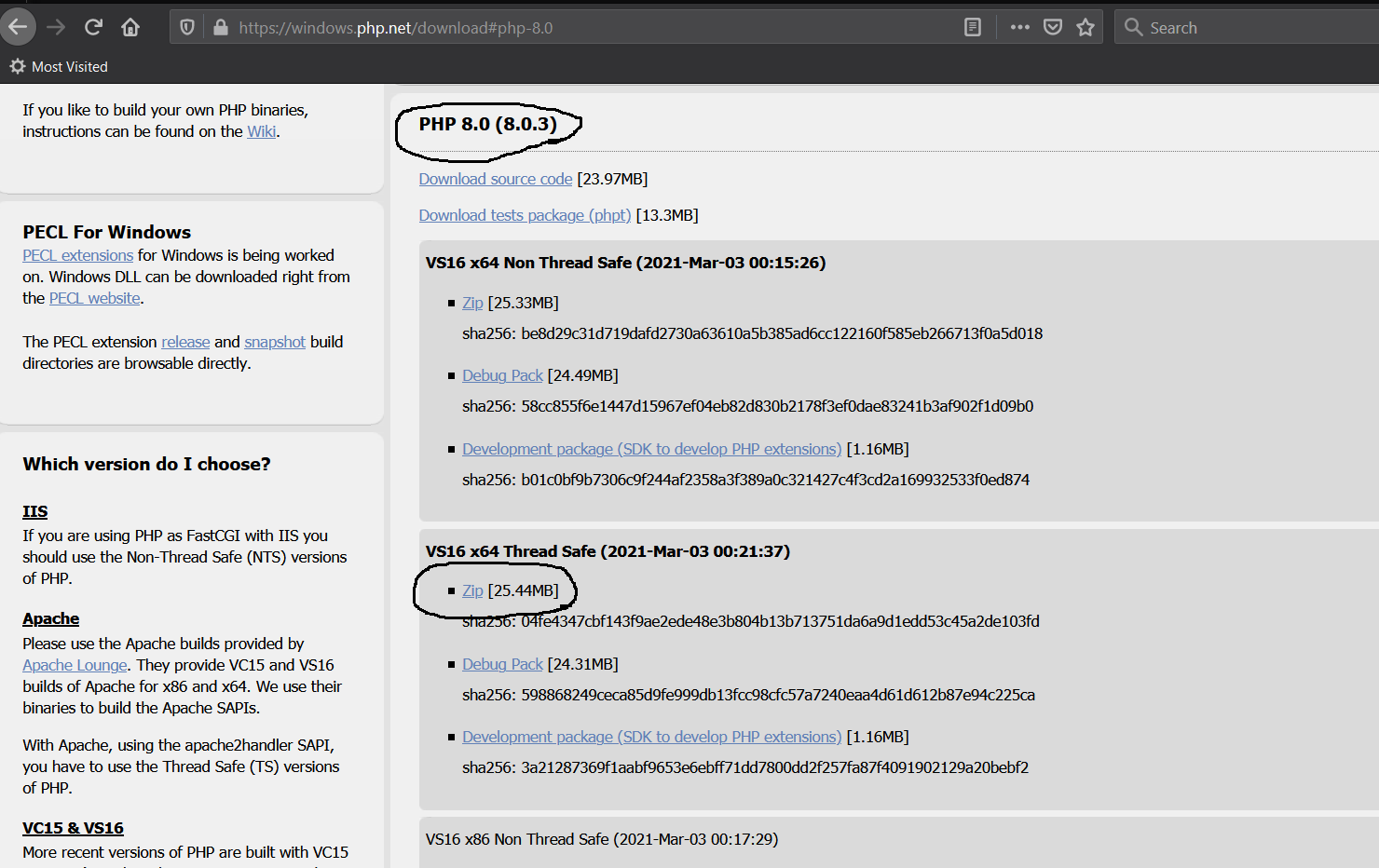 Install PHP 8 On Windows 10 - Download Options Install PHP 8 On Windows 10 - Download Options