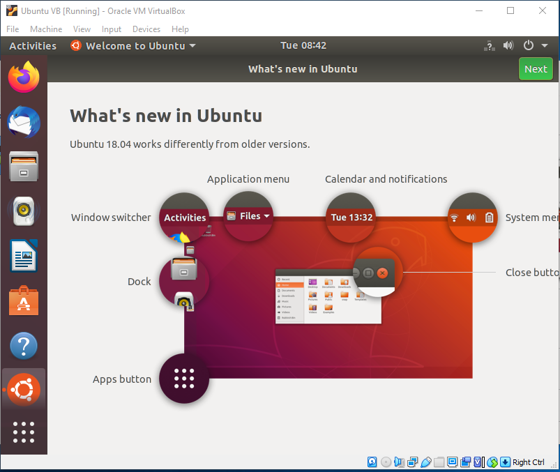 download installing ubuntu on virtualbox