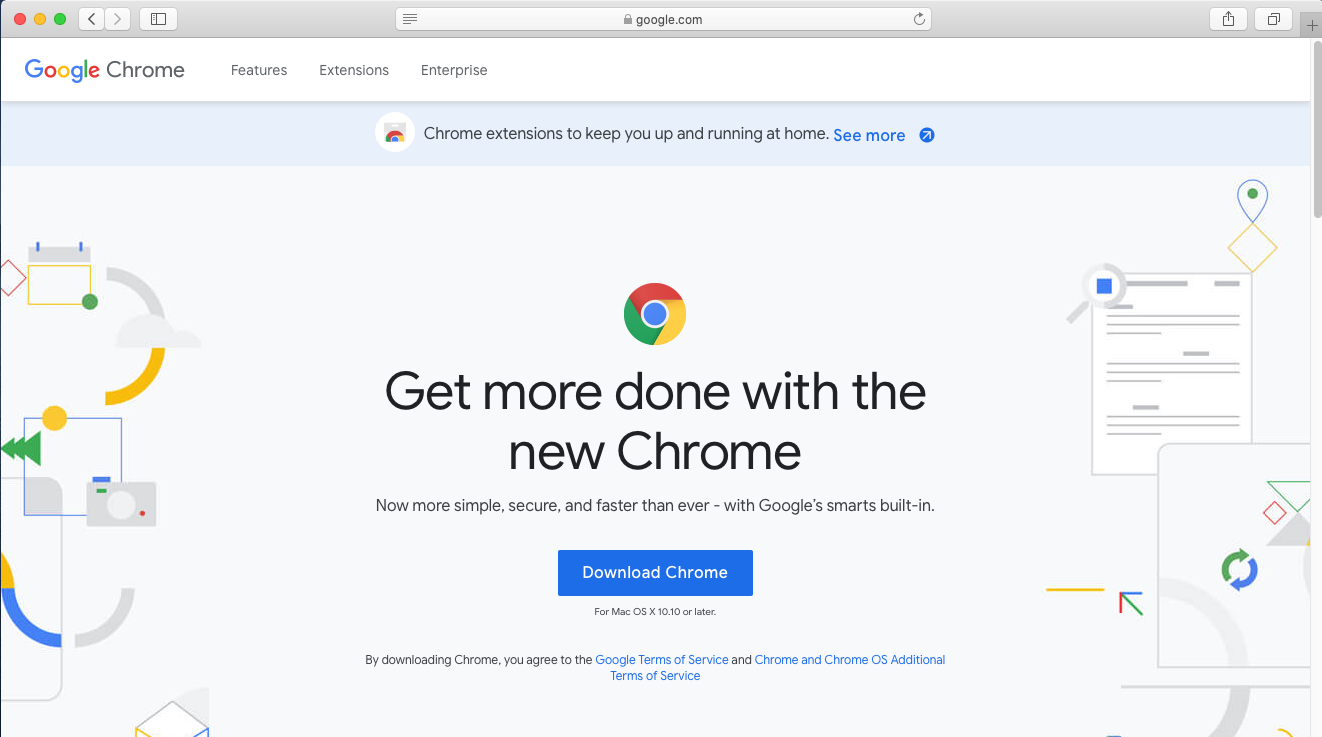 having issues installing google chrome for mac