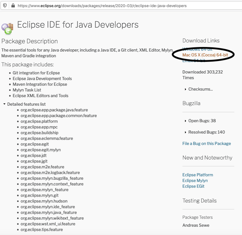 download eclipse for mac java
