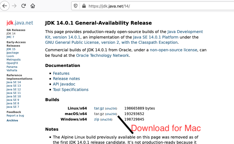 download java 8 update 144 build 01 for mac