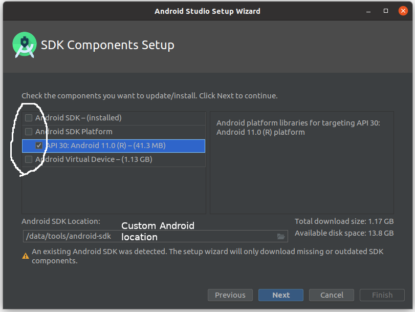 instal Android Studio 2022.3.1.20